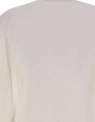 ELISABETTA FRANCHI Camicia con volant WHITE Donna 