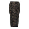 Gonna midi con fantasia pizzo GK12Q66E2 FR9 ELISABETTA FRANCHI 