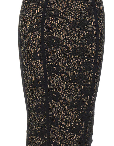 Gonna midi con fantasia pizzo GK12Q66E2 FR9 ELISABETTA FRANCHI 