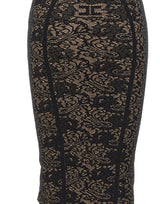 Gonna midi con fantasia pizzo GK12Q66E2 FR9 ELISABETTA FRANCHI 