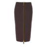 Gonna maxi zip gold GK28B66E2 EV9 ELISABETTA FRANCHI 