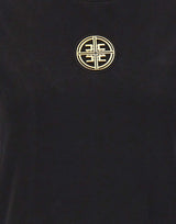 T-shirt con placca logo MA00866E2 110 ELISABETTA FRANCHI 
