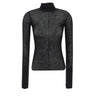 ELISABETTA FRANCHI Maglia in lana vergine BLACK Donna 