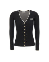Cardigan in maglia a costine MK16B66E2 685 ELISABETTA FRANCHI 