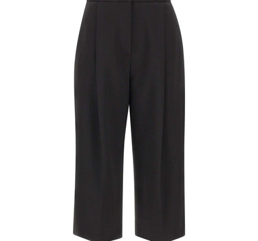 ELISABETTA FRANCHI Pantaloni in crêpe leggero BLACK Donna 