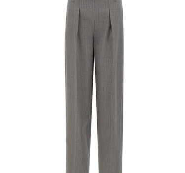 ELISABETTA FRANCHI Pantaloni in lana GREY Donna 