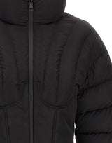 ELISABETTA FRANCHI Piumino in tessuto vela BLACK Donna 