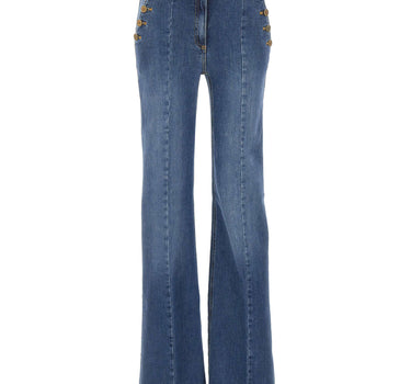 Jeans a zampa con bottoniera PJ12D66E2 139 ELISABETTA FRANCHI 