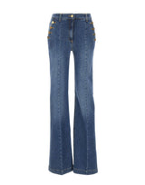 Jeans a zampa con bottoniera PJ12D66E2 139 ELISABETTA FRANCHI 