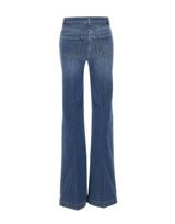 Jeans a zampa con bottoniera PJ12D66E2 139 ELISABETTA FRANCHI 