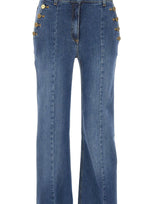 Jeans a zampa con bottoniera PJ12D66E2 139 ELISABETTA FRANCHI 