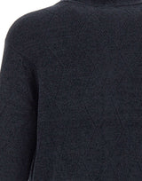 EMPORIO ARMANI Cardigan in misto lana vergine BLUE Uomo 