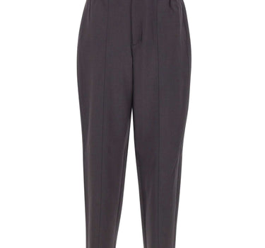EMPORIO ARMANI Pantaloni in lana con coulisse GREY Uomo 