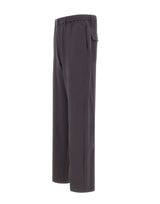 EMPORIO ARMANI Pantaloni in lana con coulisse GREY Uomo 