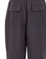 EMPORIO ARMANI Pantaloni in lana con coulisse GREY Uomo 