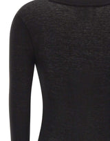 ENTIRE STUDIOS "Circle Neck Bodysuit" BLACK Donna 