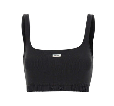 ENTIRE STUDIOS "Lounge Bra" BLACK Donna 