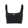 ENTIRE STUDIOS "Lounge Bra" BLACK Donna 