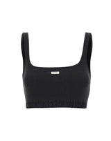 ENTIRE STUDIOS "Lounge Bra" BLACK Donna 