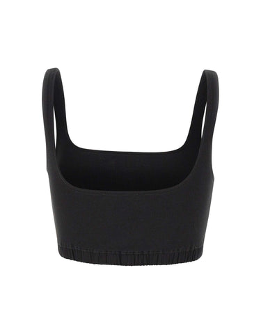 ENTIRE STUDIOS "Lounge Bra" BLACK Donna 