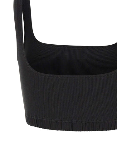 ENTIRE STUDIOS "Lounge Bra" BLACK Donna 