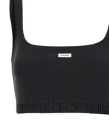 ENTIRE STUDIOS "Lounge Bra" BLACK Donna 