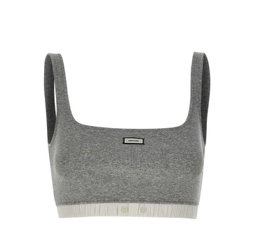ENTIRE STUDIOS "Lounge Bra" GREY Donna 