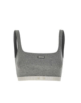 ENTIRE STUDIOS "Lounge Bra" GREY Donna 
