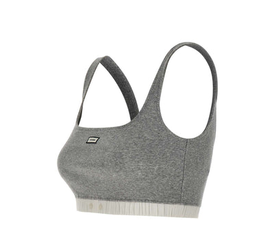 ENTIRE STUDIOS "Lounge Bra" GREY Donna 