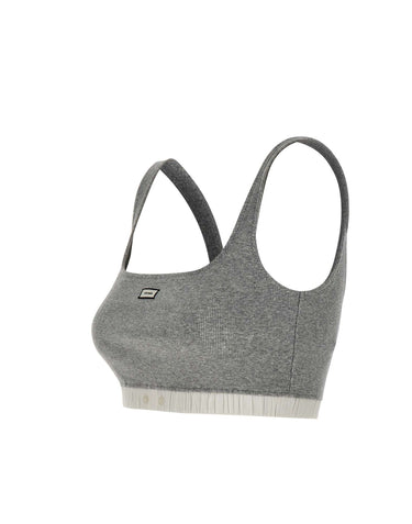 ENTIRE STUDIOS "Lounge Bra" GREY Donna 