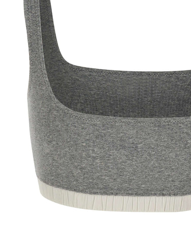 ENTIRE STUDIOS "Lounge Bra" GREY Donna 