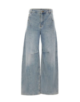 ENTIRE STUDIOS Jeans "Dem V2" Light Blue Donna 