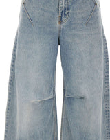 ENTIRE STUDIOS Jeans "Dem V2" Light Blue Donna 