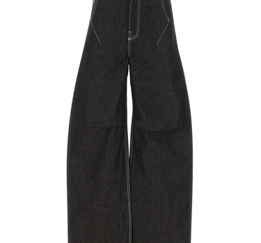 ENTIRE STUDIOS Jeans "Dem V2" BLACK Donna 