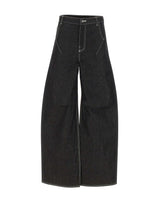 ENTIRE STUDIOS Jeans "Dem V2" BLACK Donna 