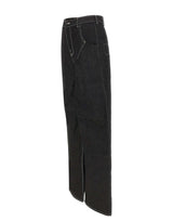 ENTIRE STUDIOS Jeans "Dem V2" BLACK Donna 