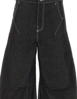 ENTIRE STUDIOS Jeans "Dem V2" BLACK Donna 