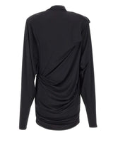 ENTIRE STUDIOS Mini abito "Dalters" BLACK Donna 