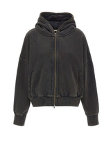 ENTIRE STUDIOS Felpa "Eternal Zip" BLACK Unisex 