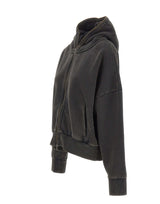 ENTIRE STUDIOS Felpa "Eternal Zip" BLACK Unisex 