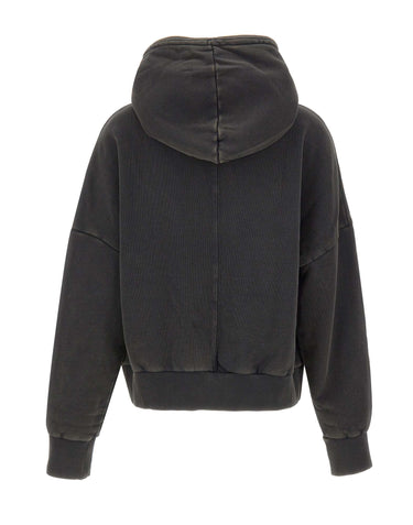 ENTIRE STUDIOS Felpa "Eternal Zip" BLACK Unisex 