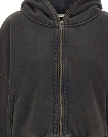 ENTIRE STUDIOS Felpa "Eternal Zip" BLACK Unisex 