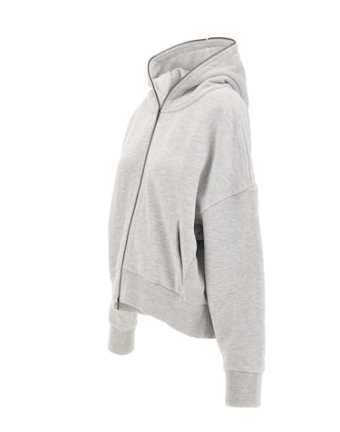 ENTIRE STUDIOS Felpa "Eternal Zip" GREY Unisex 