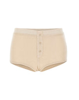ENTIRE STUDIOS Shorts "Booty" BEIGE Donna 