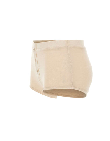 ENTIRE STUDIOS Shorts "Booty" BEIGE Donna 
