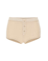 ENTIRE STUDIOS Shorts "Booty" BEIGE Donna 