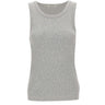 ENTIRE STUDIOS Top "Rib Tank" GREY Donna 