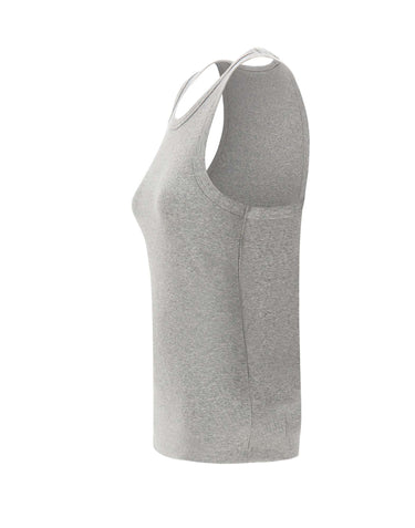 ENTIRE STUDIOS Top "Rib Tank" GREY Donna 