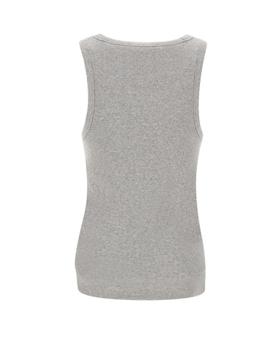 ENTIRE STUDIOS Top "Rib Tank" GREY Donna 