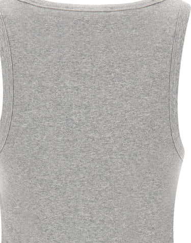 ENTIRE STUDIOS Top "Rib Tank" GREY Donna 